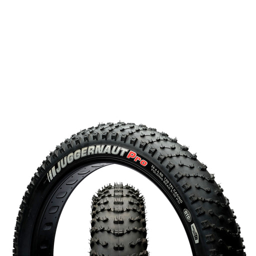 Kenda Juggernaut FatBike Sport Wire tire, 26 x 4.80 - Black