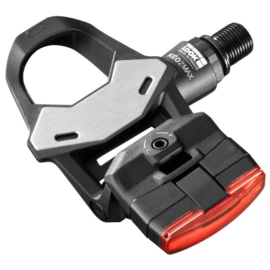 LOOK KEO 2 Max Vision Pedals - Single Sided Clipless, Composite, 9/16", Black, 53mm QF