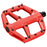 LOOK Trail Fusion Pedals - Platform, 9/16", Red