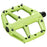 LOOK Trail Fusion Pedals - Platform, 9/16", Lime