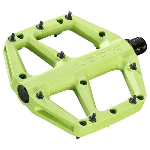 LOOK Trail Fusion Pedals - Platform, 9/16", Lime