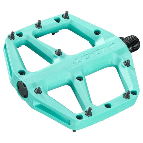 LOOK Trail Fusion Pedals - Platform, 9/16", Blue