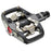 LOOK X-TRACK EN-RAGE PLUS Pedals - Dual Sided Clipless with Platform, Chromoly, 9/16", Black
