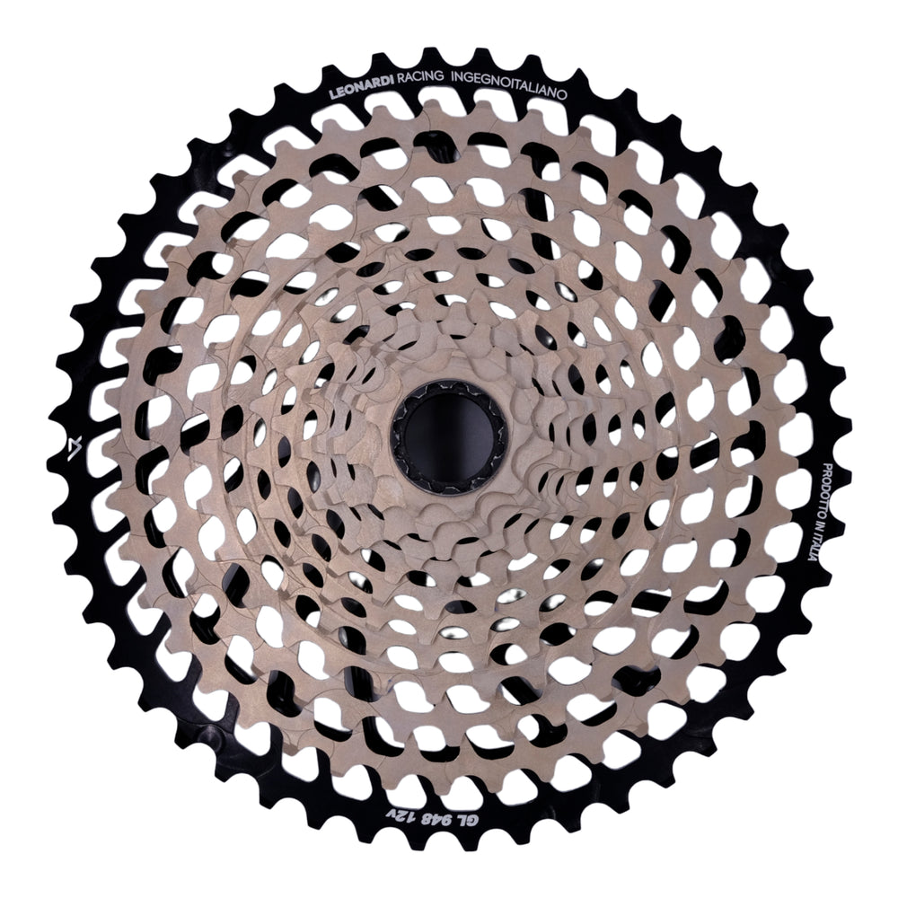 Leonardi General Lee 12sp Cassette, 9-50t - Black/Black