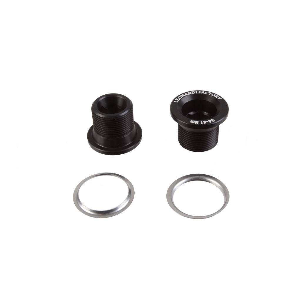 Leonardi Crank Arm Mounting Bolts Compatible With Cannondale Cranks - Black