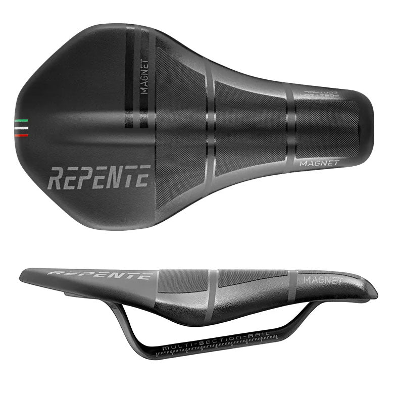 Leonardi Magnet Saddle, Carbon, Black