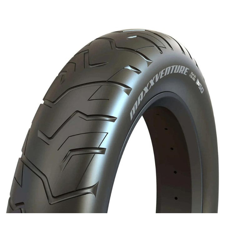 Maxxis MaxxVenture Tire - 20 x 4.00, Clincher, Wire, Black, Ebike, E-50