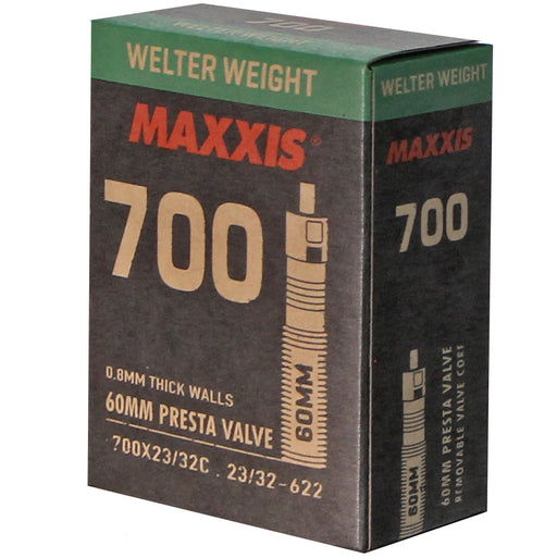 Maxxis Welter Weight Tube, 700x23-32  Presta Valve 60mm RVC