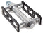 MKS Sylvan Touring pedals, black/silver