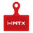 MTX Braking Disc Pads, Shimano (K-Type 2-Piston) Red Label