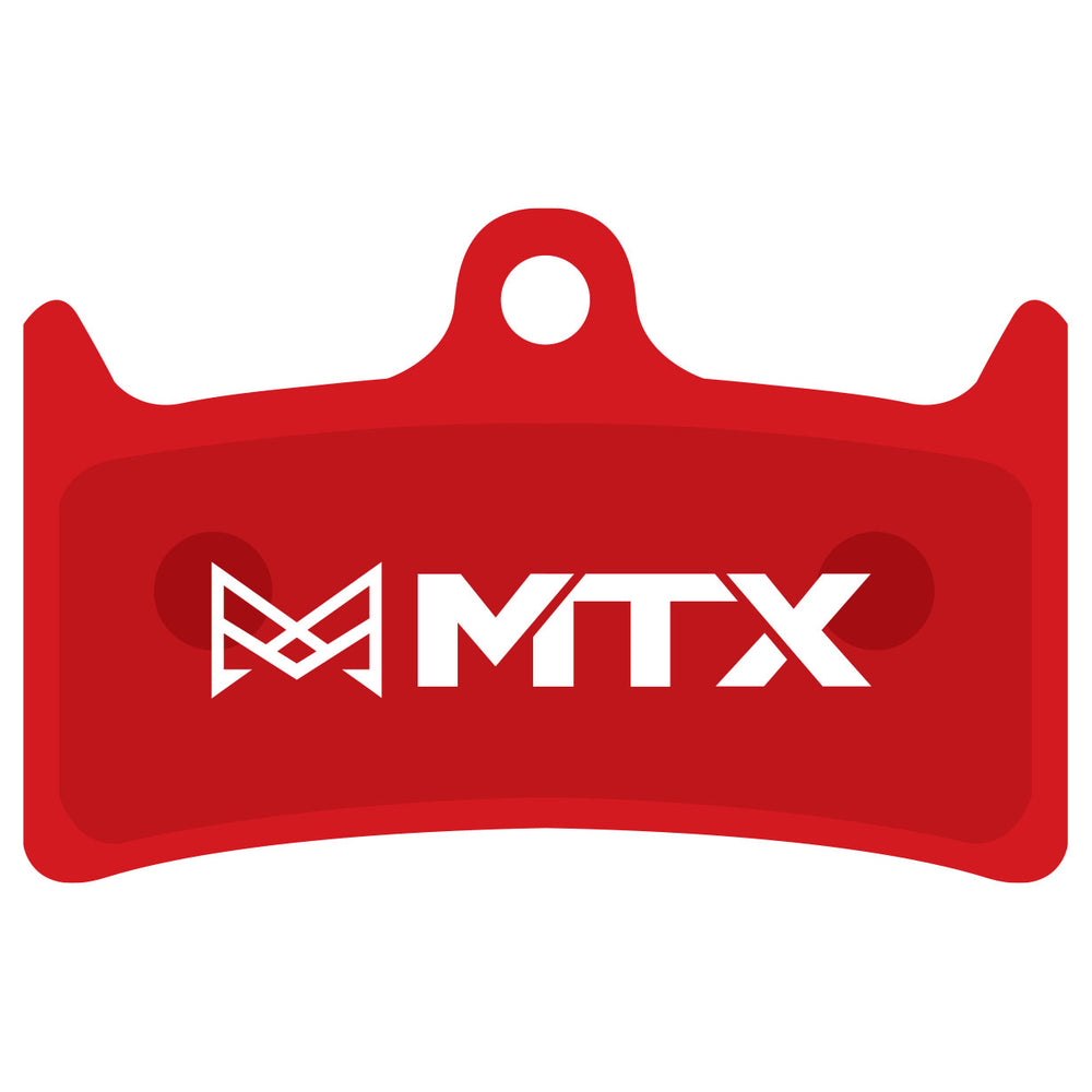MTX Braking Disc Pads, Hope (Tech 3/4 V4 4-piston), Red Label