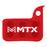 MTX Braking Disc Pads, SRAM Road hydro/Level (Monoblock) Red Label