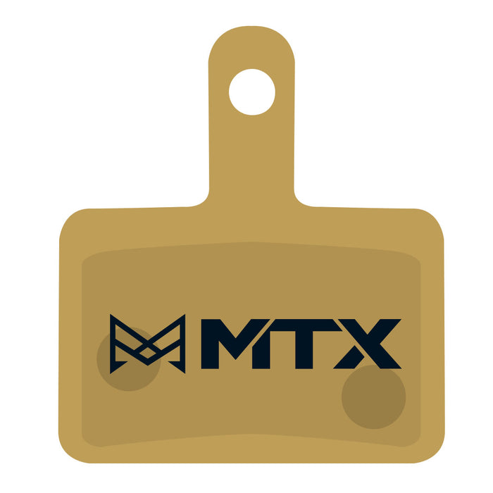 MTX Braking Disc Pads, Shimano (B-type 2-piston) TRP, Gold Label