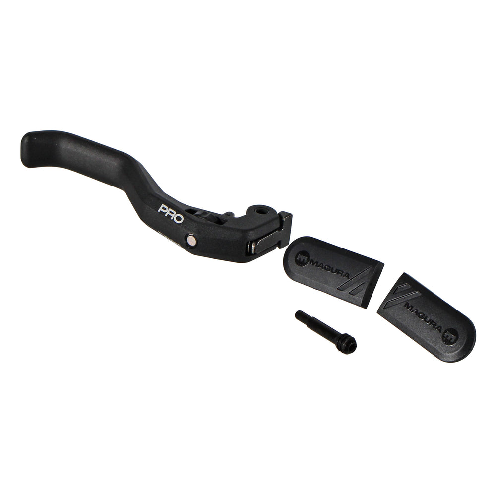 Magura Gustav Pro Brake Lever Blade - 1-Finger, Aluminum, w/Reach Adjust, Black