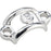 Magura Handlebar Clamp, Alloy, MT Series - Chrome Ea