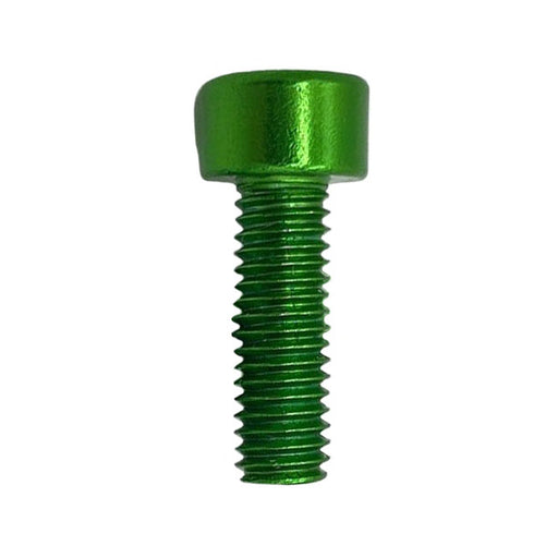 Miles Wide Anodized Cage Bolts, Lime Green