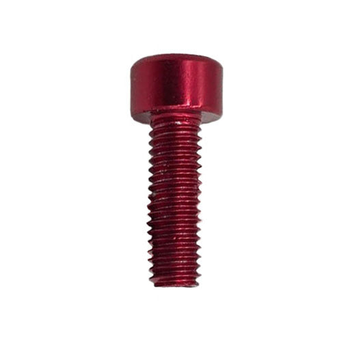 Miles Wide Anodized Cage Bolts, Red