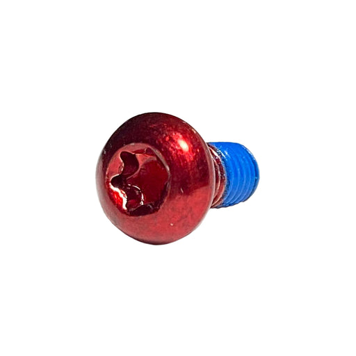 Miles Wide Steel Rotor Bolts, Red