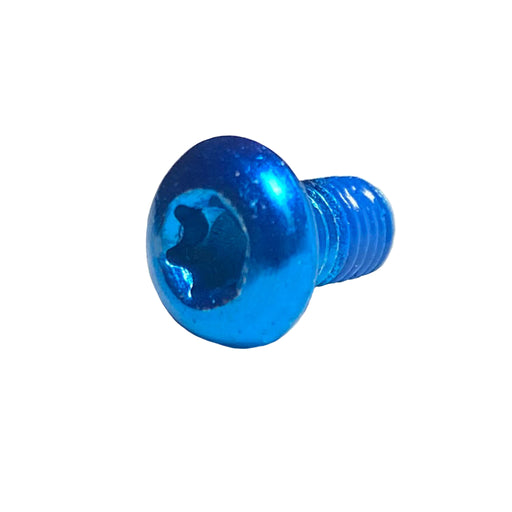 Miles Wide Steel Rotor Bolts, Blue