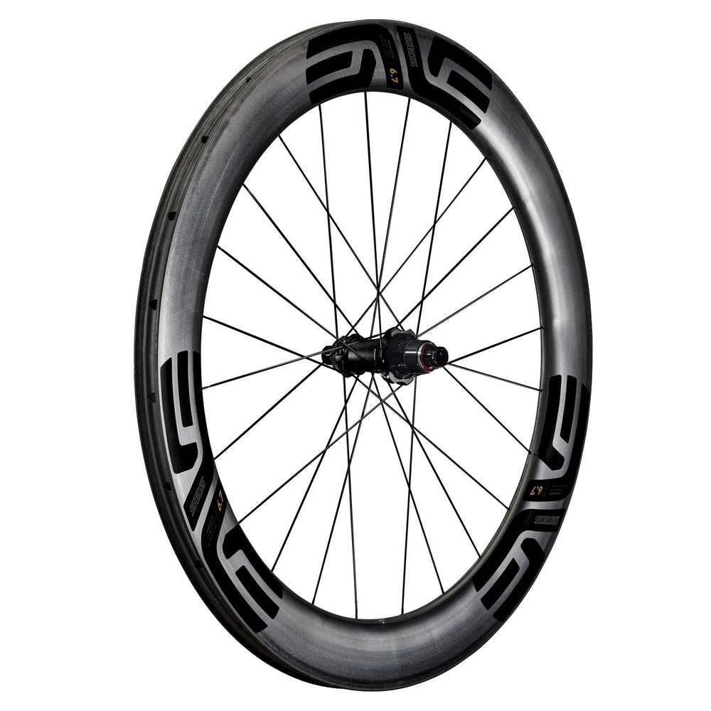 ENVE Composites SES 6.7 Rear Wheel - 700, 12 x 142, Center-Lock, XDR, Innerdrive 60pt, Black