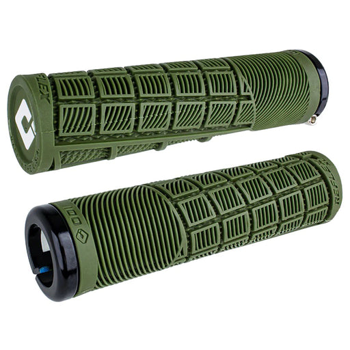 ODI Lock-On MTB, Reflex XL Grip - Army Green/Black