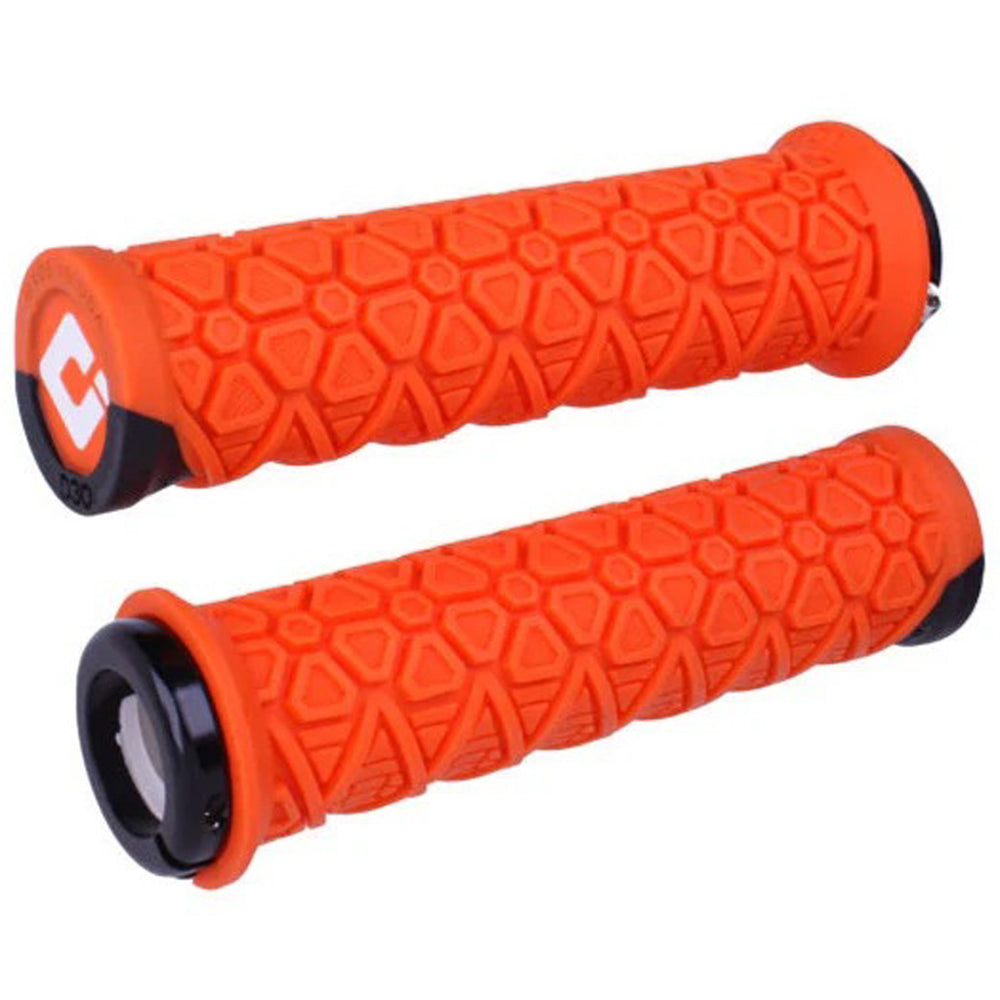 ODI Lock-On MTB, D30 Vanquish, Orange/Black