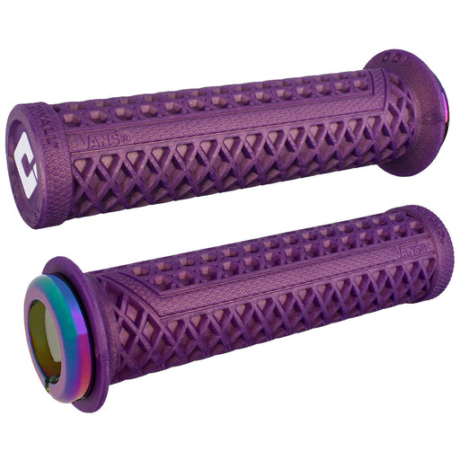 ODI Lock-On MTB V2.1 Vans - Iridescent Purple/Oil Slick