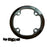 Ochain Bash Guard + Nuts 32-34t, Black