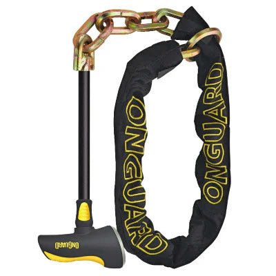 OnGuard Beast Chain w/ Steel Rod Lock, 1778mm x 12mm