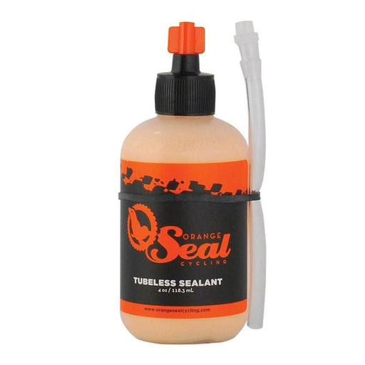 Orange Seal Tubeless Tire Sealant, 4oz Bottle - Injection System