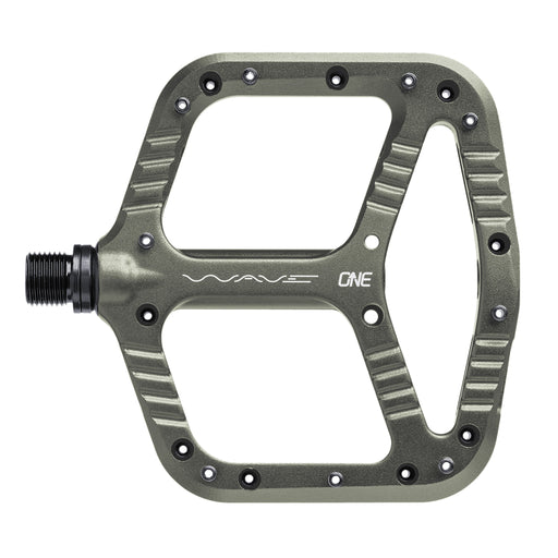 OneUp Components Wave Platform Pedals, Gray