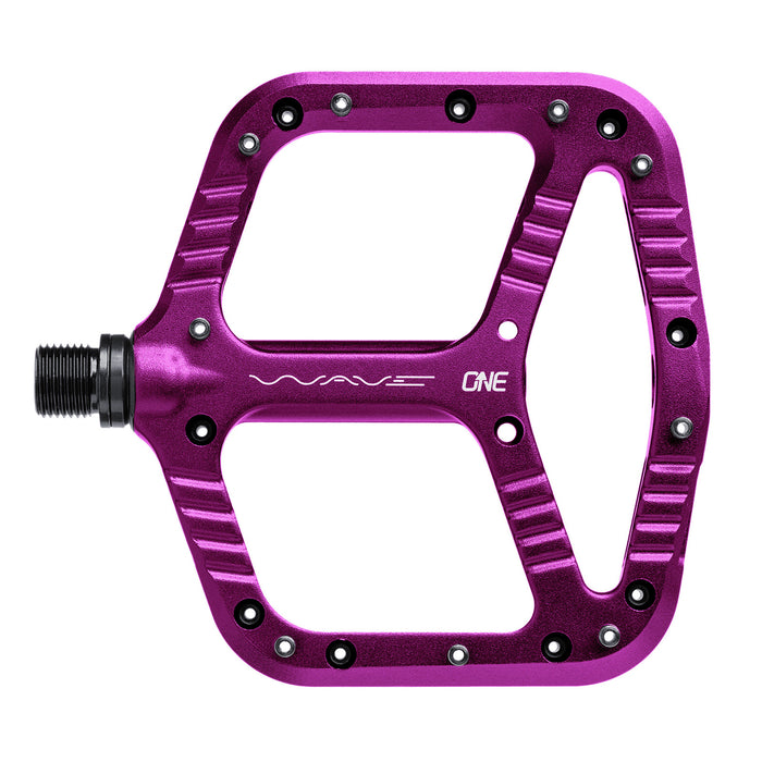 OneUp Components Wave Platform Pedals, Purple