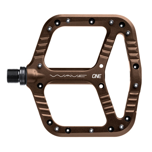 OneUp Components Wave Platform Pedals, Bronze