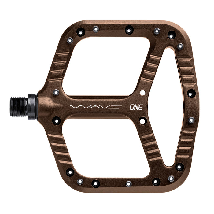 OneUp Components Wave Platform Pedals, Bronze