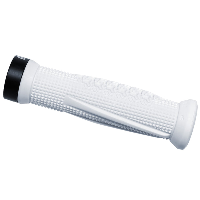 OneUp Components Jackson Goldstone Lock-On Grips, White