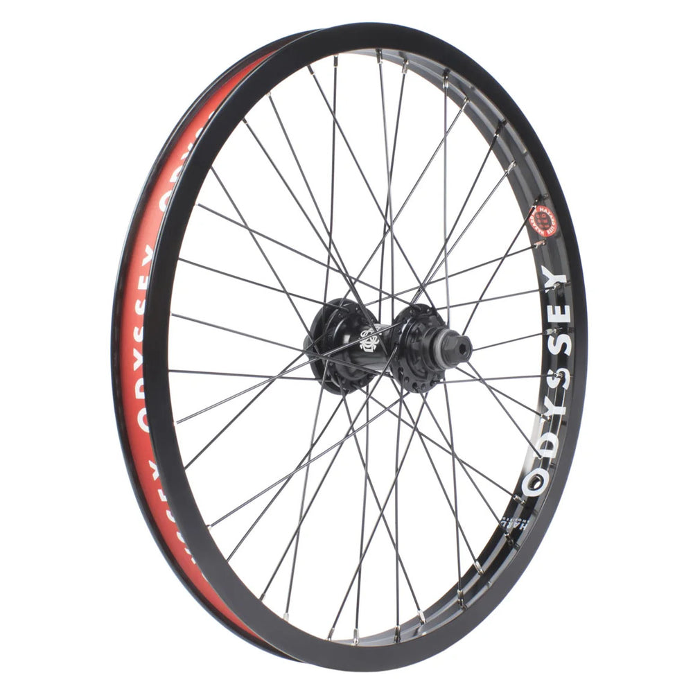 Odyssey Hazard Lite Rear Wheel - 20", 14 x 110mm, Rim Brake, Cassette, RHD/LHD, Hard Black, Clincher