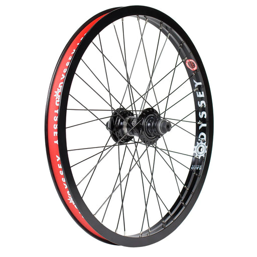 Odyssey Hazard Lite Freecoaster Rear Wheel - 20", 14 x 110mm, Rim Brake, RHD Freecoaster, Hard Black, Clincher
