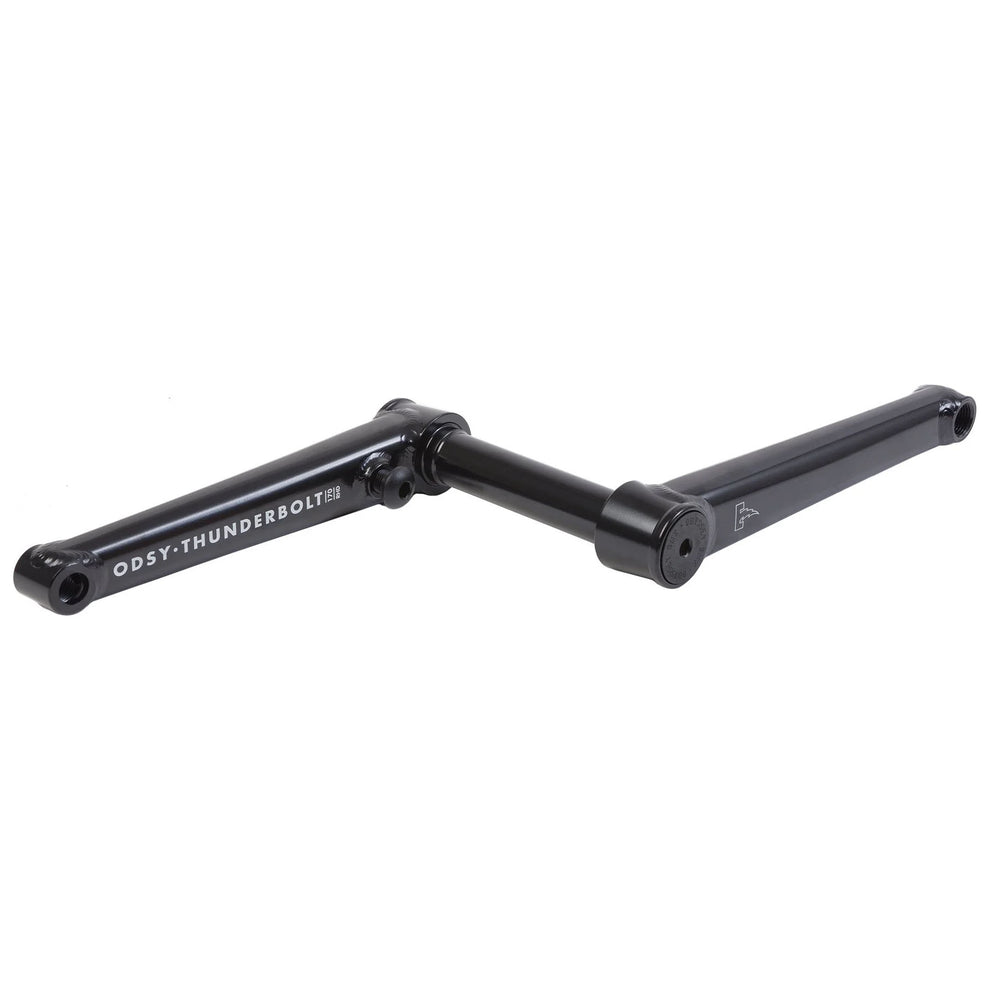 Odyssey Thunderbolt+ Crankset - 165mm, Right Hand Drive, Rust Proof Black
