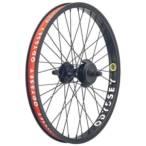 Odyssey Stage-2 Rear Wheel - 20", 14 x 110mm, Rim Brake, RHD Cassette, Black