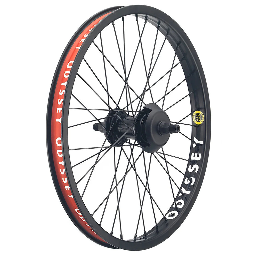 Odyssey Stage-2 Rear Wheel - 20", 14 x 110mm, Rim Brake, RHD Freecoaster, Black