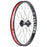 Odyssey Quadrant Front Wheel - 20", 3/8" x 100mm, Rim Brake, Black, Clincher