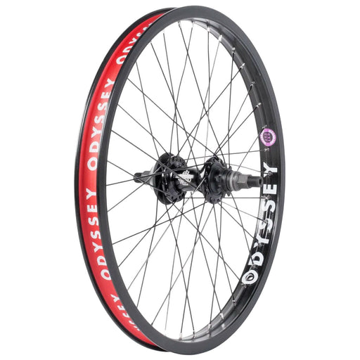 Odyssey Quadrant Rear Wheel - 20", 14 x 110mm, Rim Brake, Cassette, Black