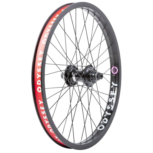 Odyssey Quadrant Rear Wheel - 20", 14 x 110mm, Rim Brake, Freecoaster RHD, Black