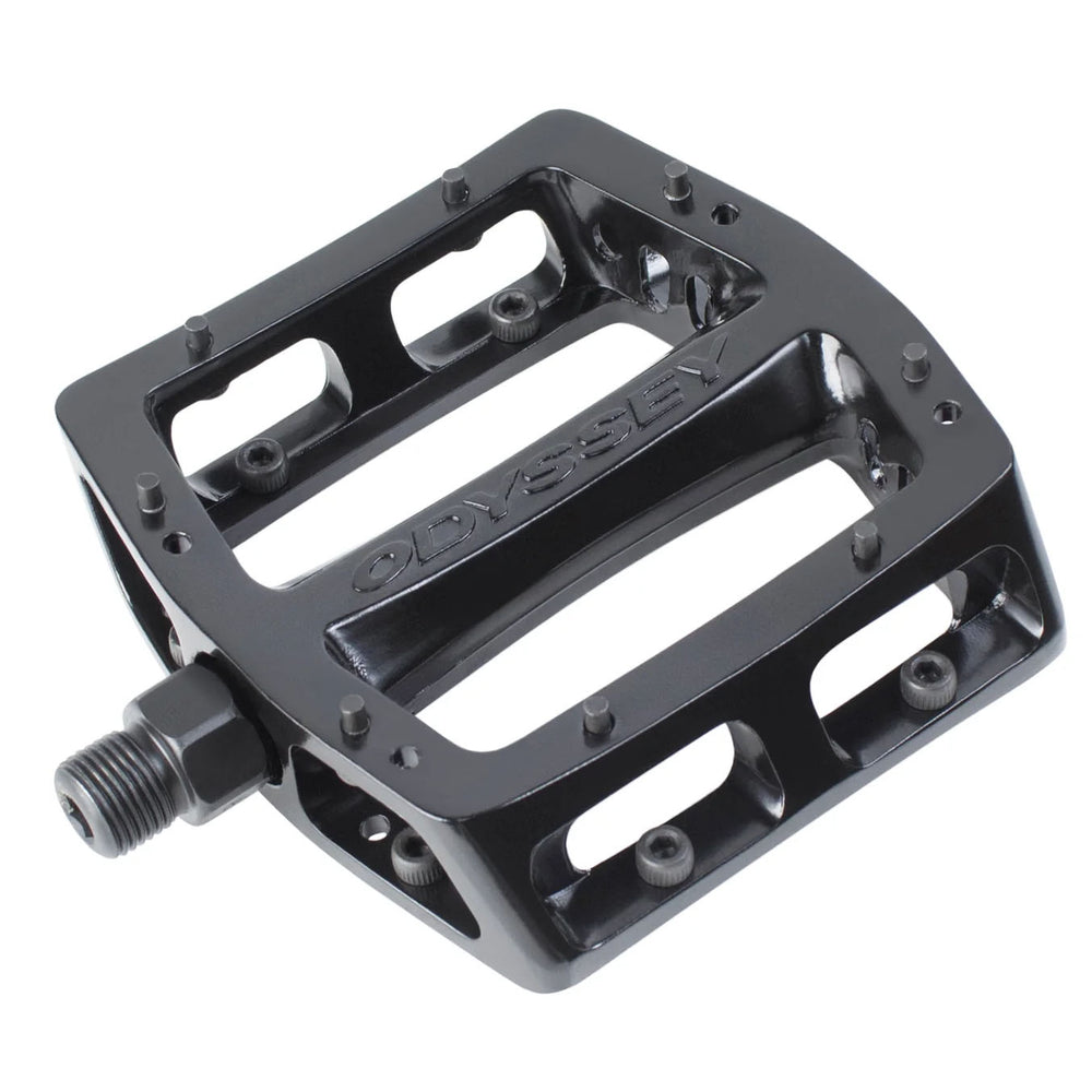 Odyssey Trailmix Pedals - Platform, Aluminum, 9/16", Black