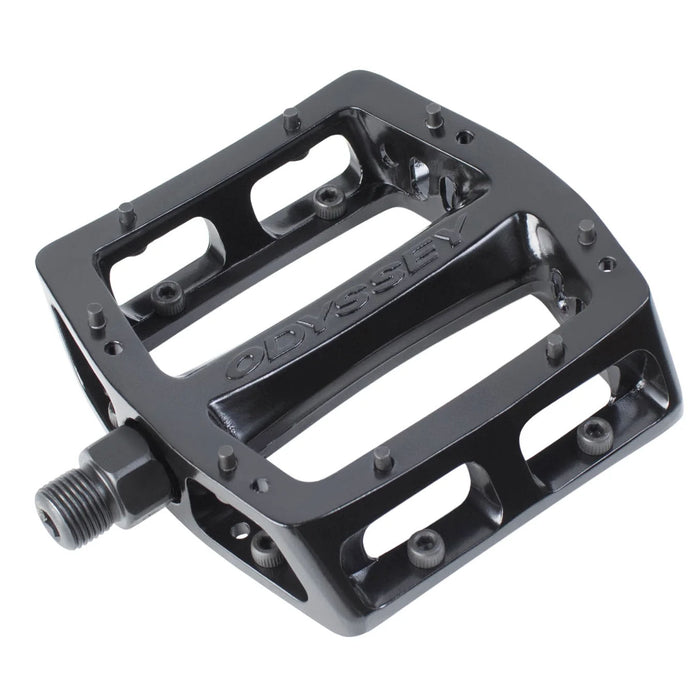 Odyssey Trailmix Pedals - Platform, Aluminum, 9/16", Black