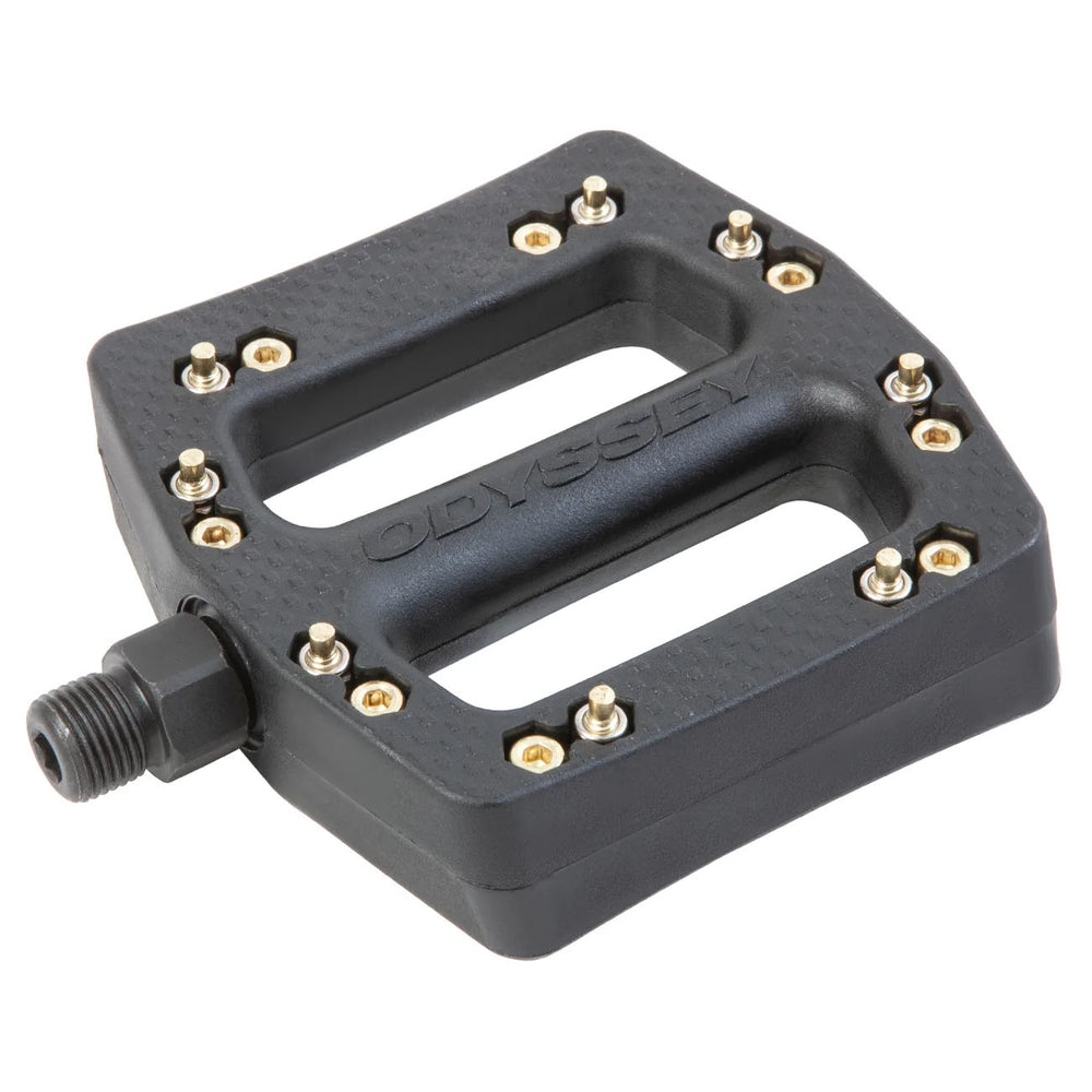 Odyssey JC PC Pedals - Platform, Composity/Plastic, 9/16", Black