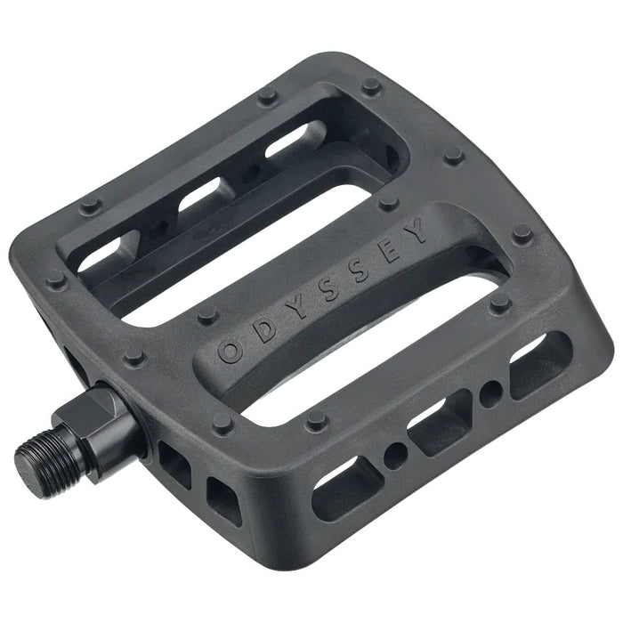 Odyssey Twisted Pro PC Pedals - Platform, Composite/Plastic, 9/16", Black