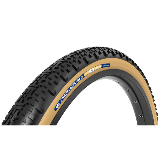 Panaracer GravelKing X1+ Tire, 700x40, TLC, Black/Brown