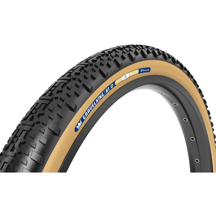 Panaracer GravelKing X1+ Tire, 700x55, TR, Black/Brown