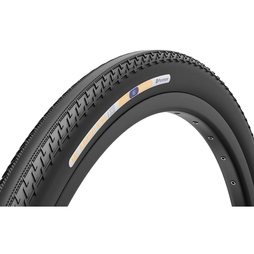 Panaracer GravelKing ZX Tire, 700x40, TR,  Black